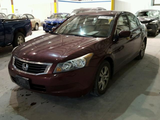 1HGCP26409A074753 - 2009 HONDA ACCORD LXP BURGUNDY photo 2