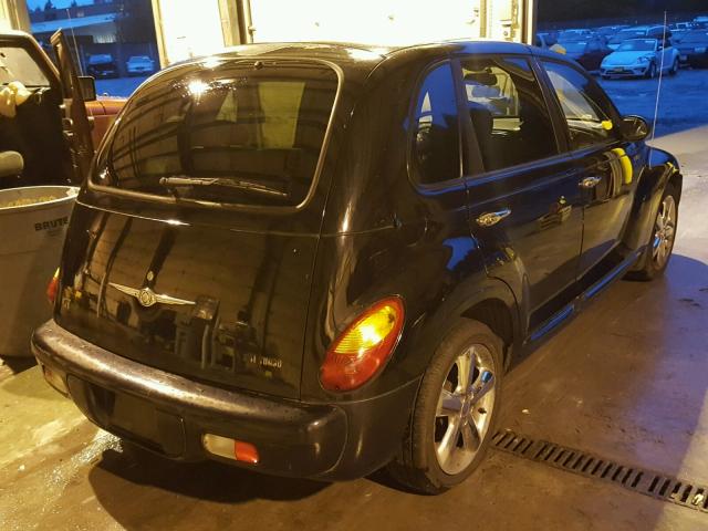 3C8FY78G63T555862 - 2003 CHRYSLER PT CRUISER BLACK photo 4