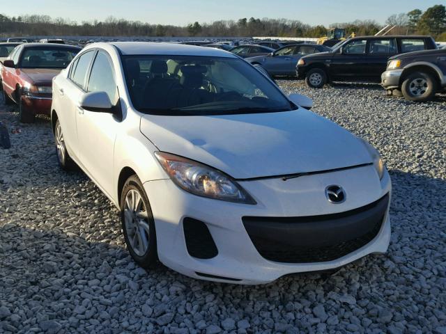 JM1BL1VF5C1516145 - 2012 MAZDA 3 I WHITE photo 1