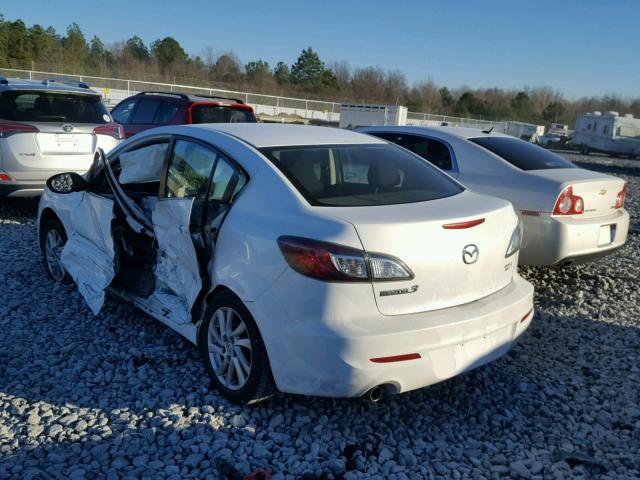 JM1BL1VF5C1516145 - 2012 MAZDA 3 I WHITE photo 3