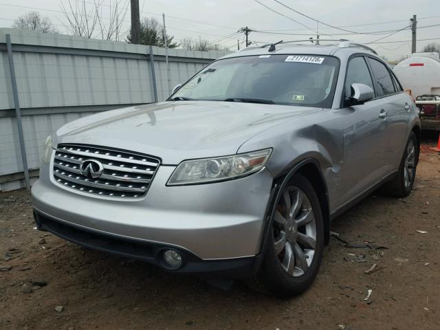 JNRAS08W34X220897 - 2004 INFINITI FX35 SILVER photo 2