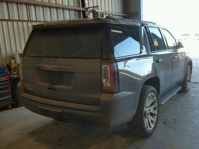 1GKS1AKC2FR540977 - 2015 GMC YUKON SLE GRAY photo 4