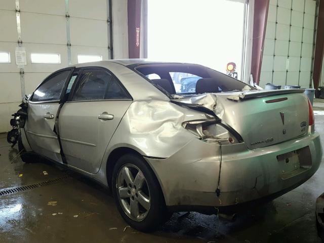 1G2ZH558564292830 - 2006 PONTIAC G6 GT SILVER photo 3