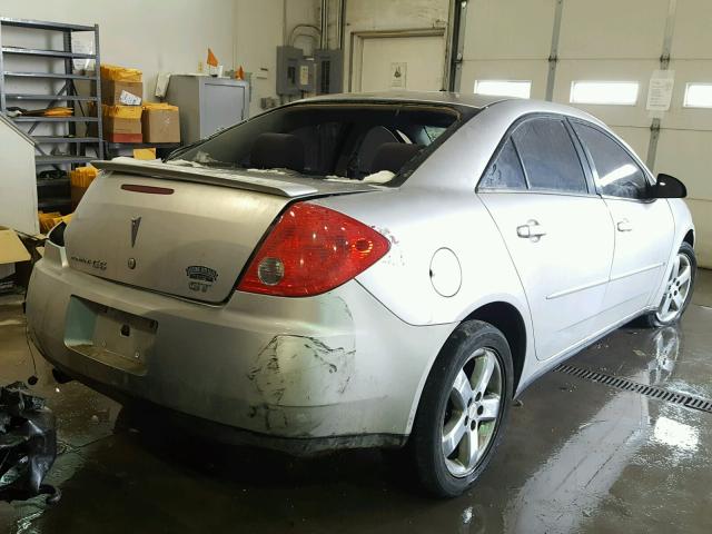 1G2ZH558564292830 - 2006 PONTIAC G6 GT SILVER photo 4