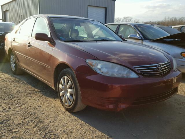 4T1BE32KX6U136613 - 2006 TOYOTA CAMRY LE RED photo 1