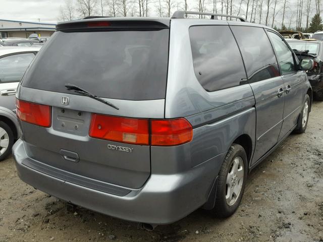 2HKRL1868XH509618 - 1999 HONDA ODYSSEY EX BLUE photo 4