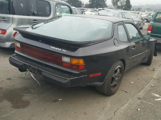 WP0AA0949HN451093 - 1987 PORSCHE 944 S BLACK photo 4