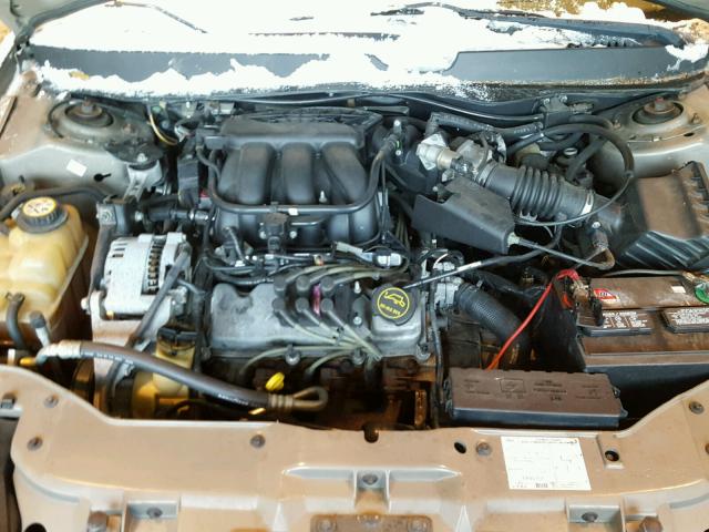 1FAFP56UX7A127961 - 2007 FORD TAURUS SEL TAN photo 7