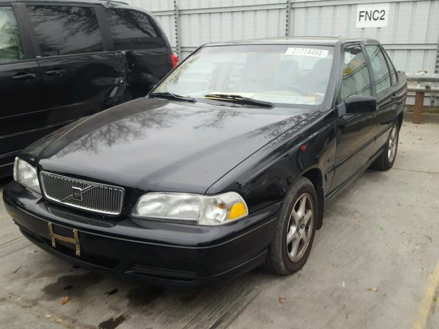 YV1LS5640W1420675 - 1998 VOLVO S70 GLT BLACK photo 2