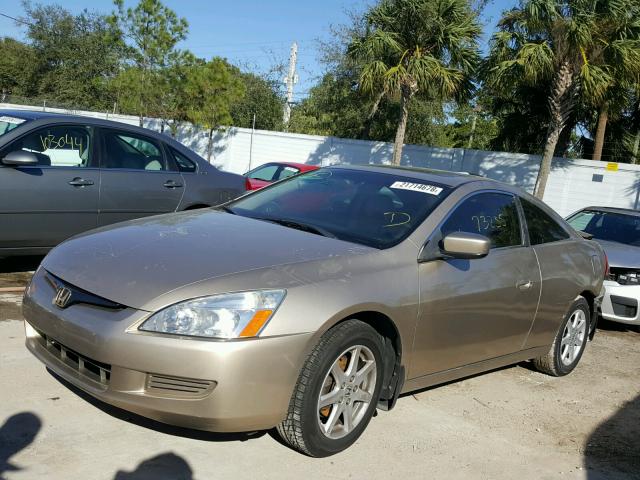 1HGCM82623A004505 - 2003 HONDA ACCORD EX GOLD photo 2