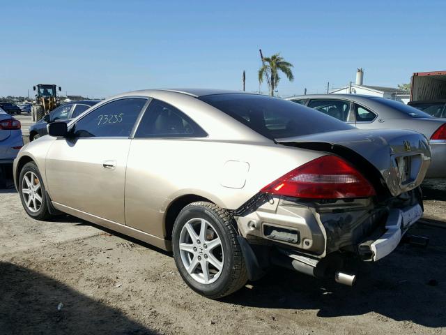 1HGCM82623A004505 - 2003 HONDA ACCORD EX GOLD photo 3