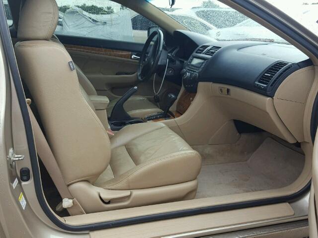 1HGCM82623A004505 - 2003 HONDA ACCORD EX GOLD photo 5