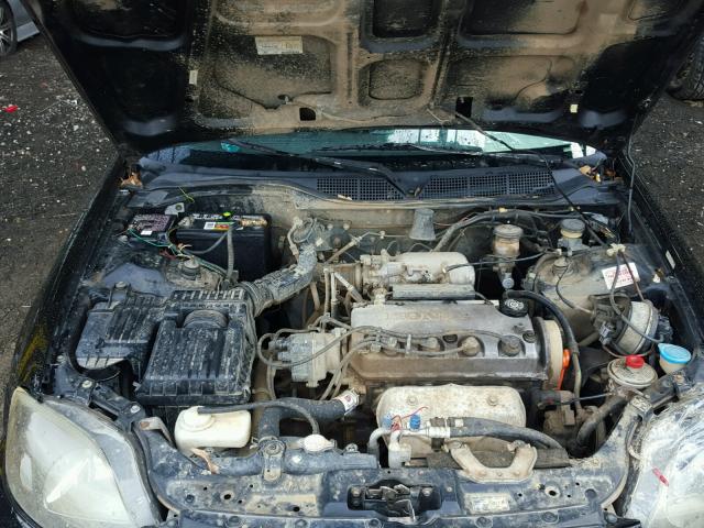 1HGEJ8148YL115475 - 2000 HONDA CIVIC EX შავი ფოტო 7