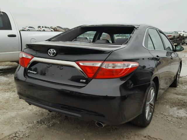 4T1BF1FK2FU031611 - 2015 TOYOTA CAMRY LE BLACK photo 4