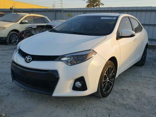 5YFBURHE3GP513499 - 2016 TOYOTA COROLLA L WHITE photo 2