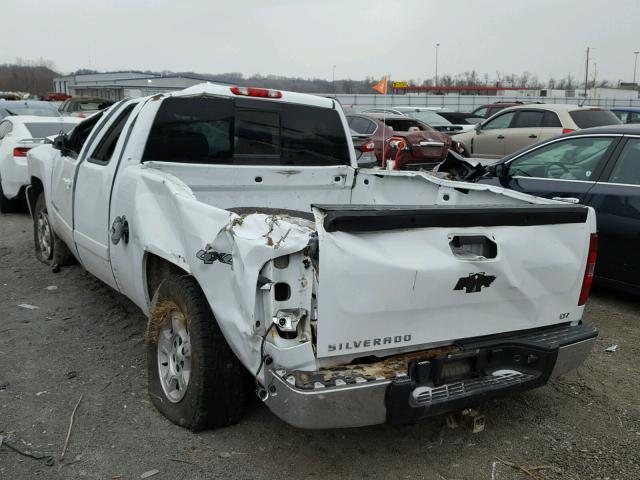 2GCEK19J181147039 - 2008 CHEVROLET SILVERADO WHITE photo 3