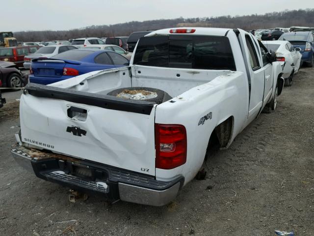 2GCEK19J181147039 - 2008 CHEVROLET SILVERADO WHITE photo 4