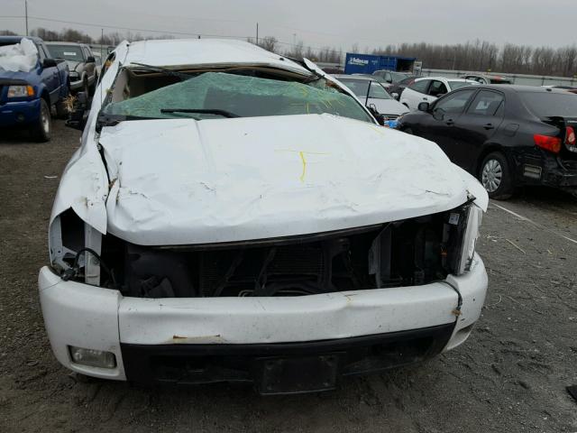 2GCEK19J181147039 - 2008 CHEVROLET SILVERADO WHITE photo 7