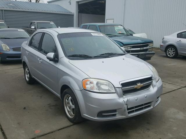 KL1TD5DEXBB154623 - 2011 CHEVROLET AVEO LS SILVER photo 1