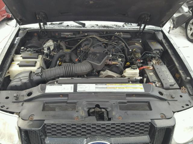 1FMZU67E81UC28706 - 2001 FORD EXPLORER S 黑色 照片 7