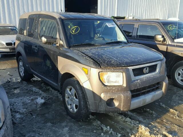 5J6YH28583L032943 - 2003 HONDA ELEMENT EX BLACK photo 1