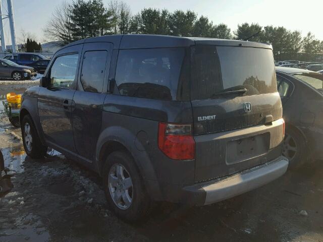 5J6YH28583L032943 - 2003 HONDA ELEMENT EX BLACK photo 3