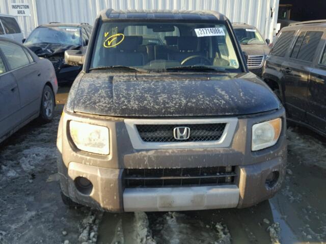 5J6YH28583L032943 - 2003 HONDA ELEMENT EX BLACK photo 9