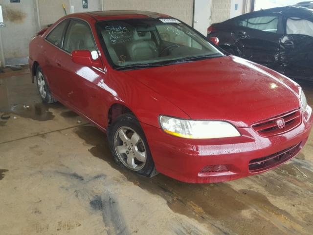 1HGCG32522A002558 - 2002 HONDA ACCORD EX RED photo 1