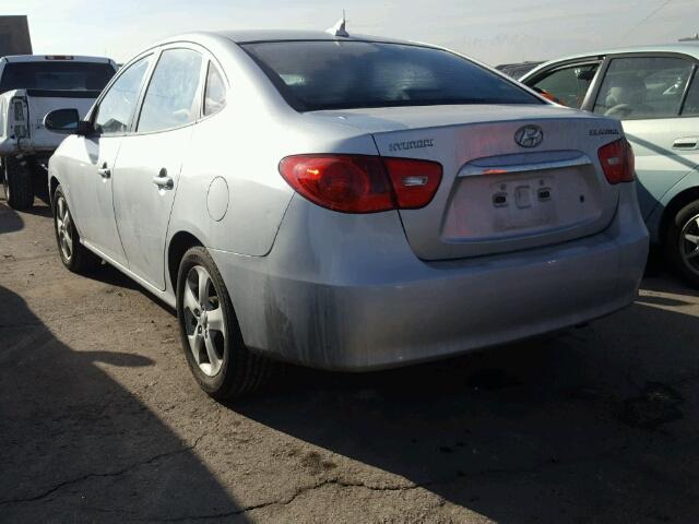 KMHDU4AD5AU134765 - 2010 HYUNDAI ELANTRA BL SILVER photo 3