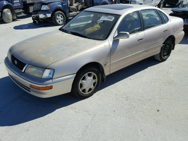 4T1BF12B8TU102280 - 1996 TOYOTA AVALON XL TAN photo 2