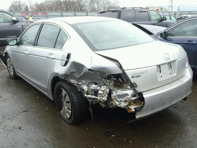 1HGCP26319A091715 - 2009 HONDA ACCORD LX SILVER photo 3