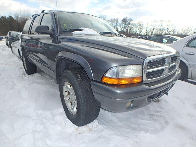 1B4HS58N72F162862 - 2002 DODGE DURANGO SL CHARCOAL photo 1