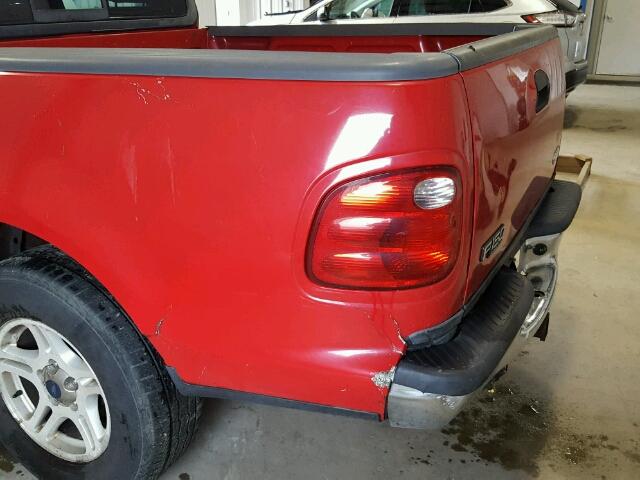 1FTRW07L62KD73167 - 2002 FORD F150 SUPER RED photo 9