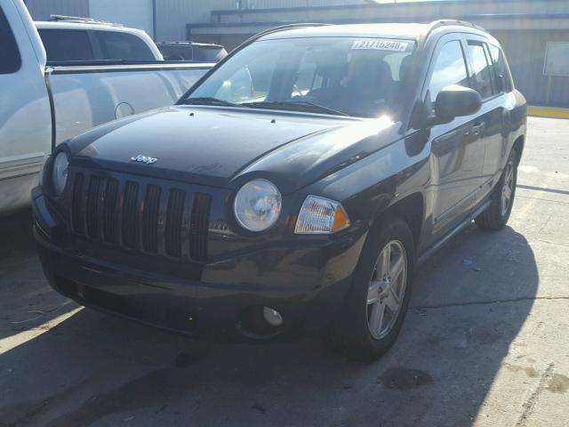 1J4NF4FB1AD512780 - 2010 JEEP COMPASS SP BLACK photo 2