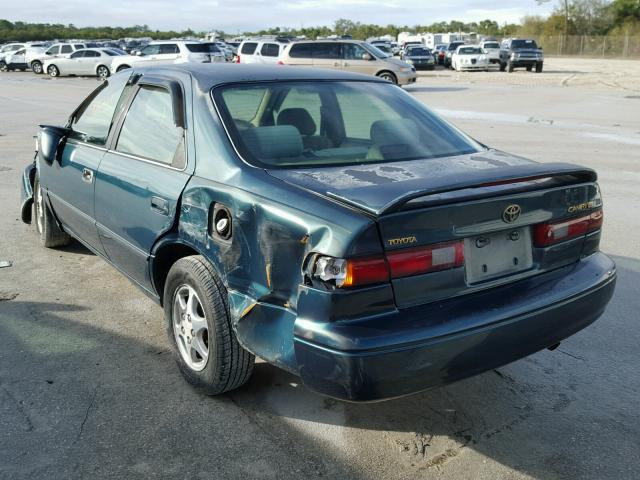 4T1BG22KXVU010612 - 1997 TOYOTA CAMRY CE GREEN photo 3