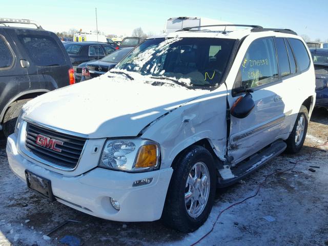 1GKDT13S342170380 - 2004 GMC ENVOY WHITE photo 2