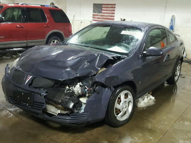 1G2AL15F987124306 - 2008 PONTIAC G5 SE GRAY photo 2