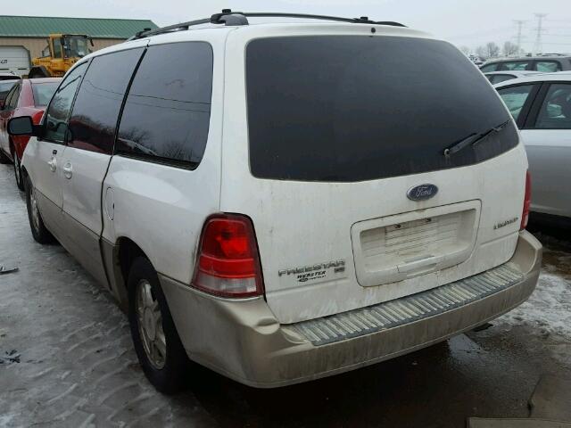 2FMZA582X5BA07949 - 2005 FORD FREESTAR L WHITE photo 3