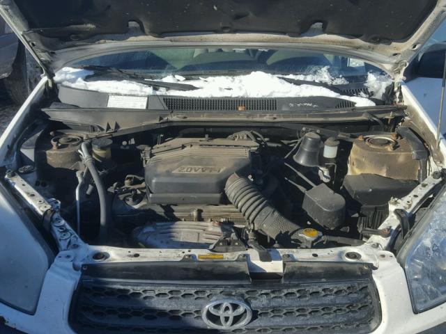 JTEHH20V710058140 - 2001 TOYOTA RAV4 WHITE photo 7