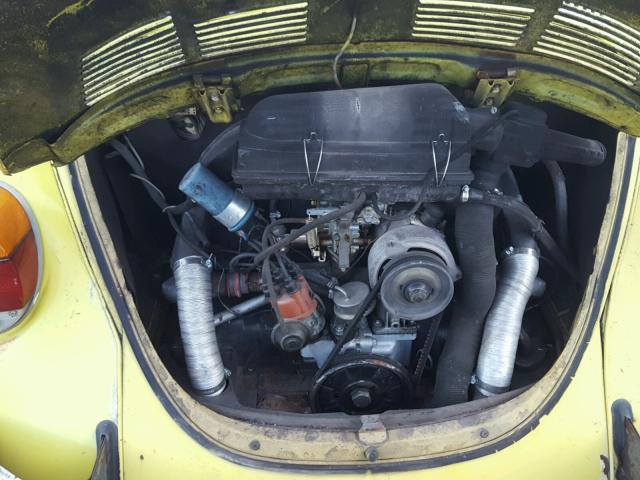 1133000877 - 1973 VOLKSWAGEN BEETLE YELLOW photo 7