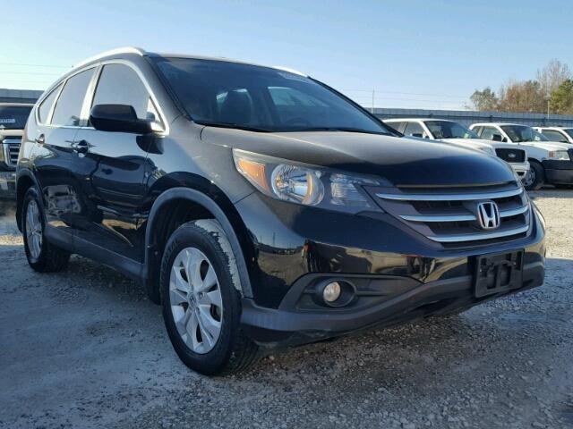 2HKRM3H76DH515737 - 2013 HONDA CR-V EXL BLACK photo 1