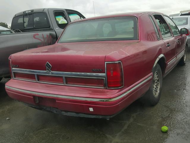 1LNLM81W6SY655704 - 1995 LINCOLN TOWN CAR E PINK photo 4