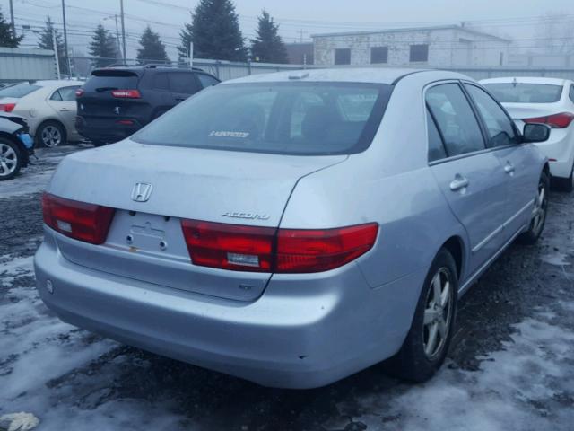 1HGCM56845A053766 - 2005 HONDA ACCORD EX SILVER photo 4