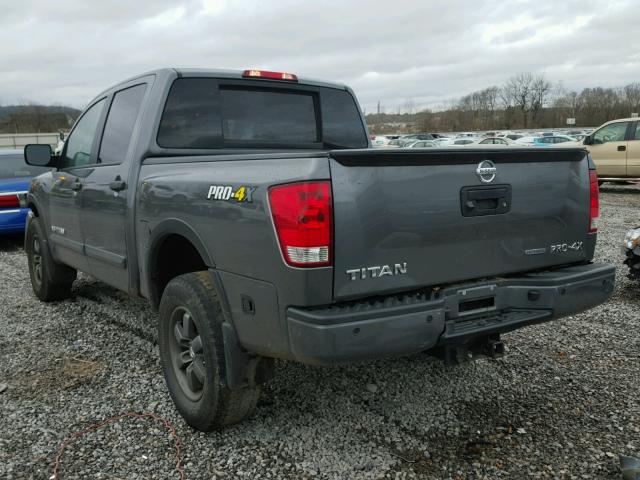 1N6BA0EC7FN502814 - 2015 NISSAN TITAN S CHARCOAL photo 3