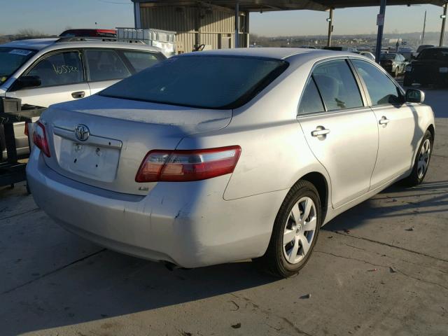 4T1BE46K99U340422 - 2009 TOYOTA CAMRY BASE SILVER photo 4