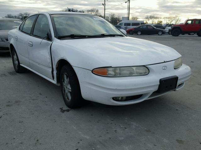 1G3NL52E72C182462 - 2002 OLDSMOBILE ALERO GL WHITE photo 1