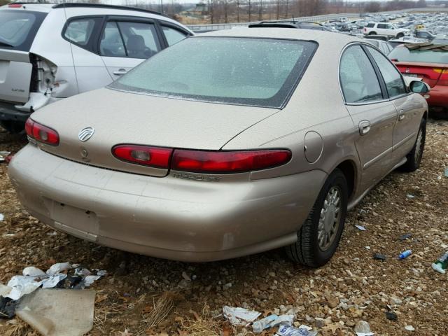 1MEFM50U4WA622830 - 1998 MERCURY SABLE GS TAN photo 4