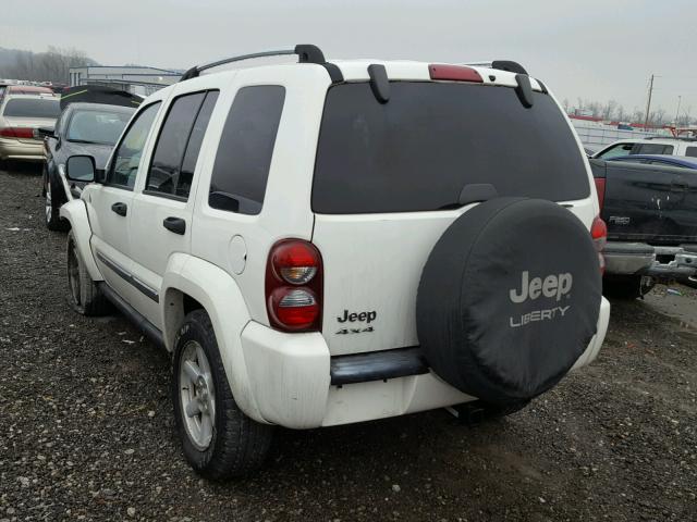 1J4GL58K55W522601 - 2005 JEEP LIBERTY LI WHITE photo 3