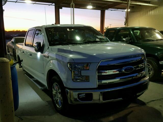 1FTEW1CP4HKC80704 - 2017 FORD F150 SUPER WHITE photo 1