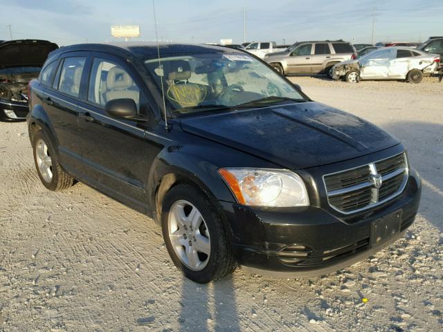 1B3HB48B97D264123 - 2007 DODGE CALIBER SX BLACK photo 1